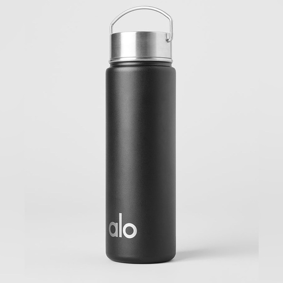 Alo Black Water Bottle - Picture 1 of 2
